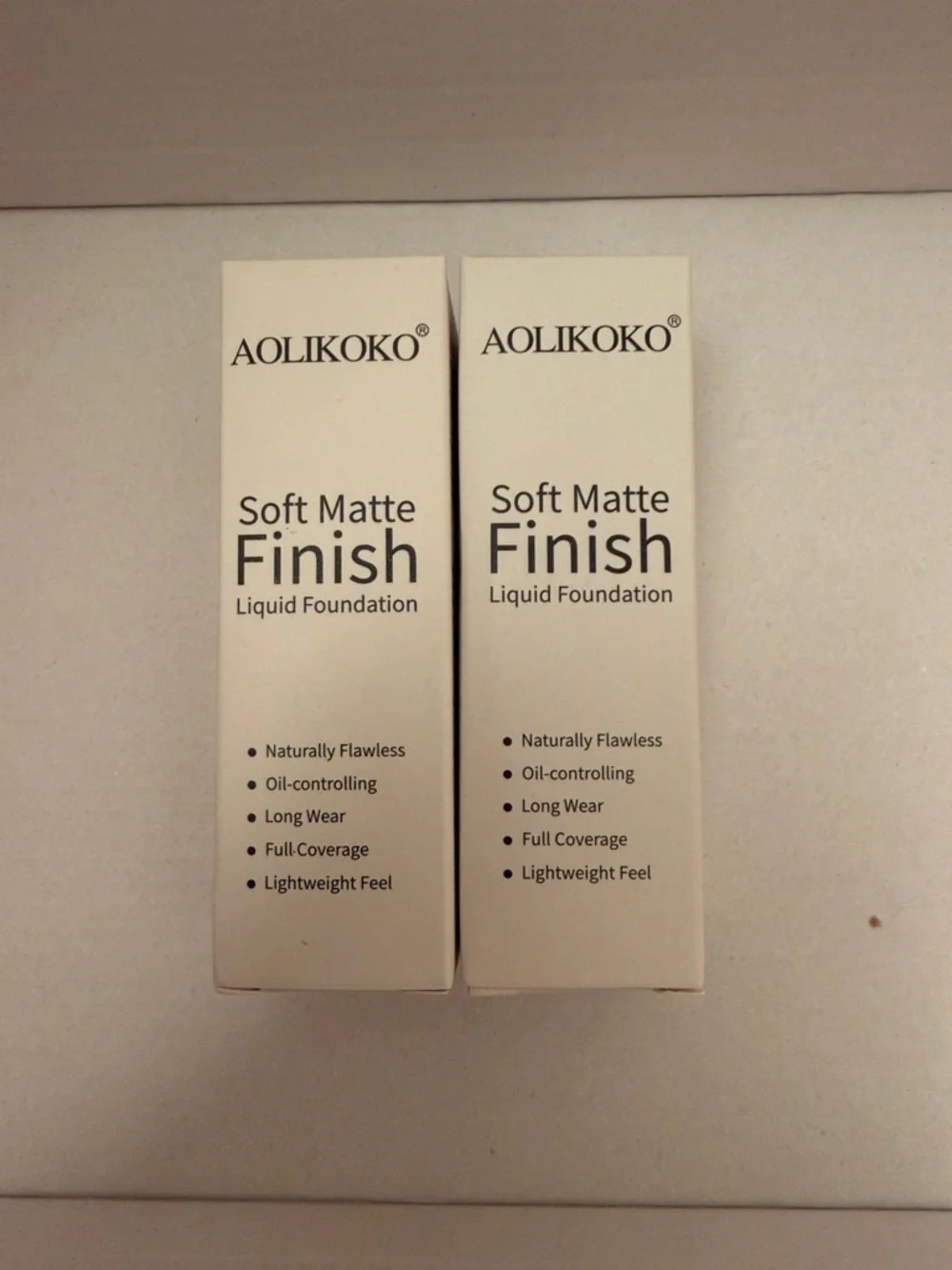 Soft Matte Finish Liquid Foundation - White
